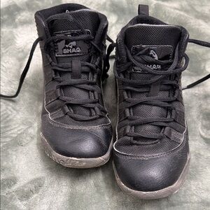 Shaq Kids Black High-Top Sneakers